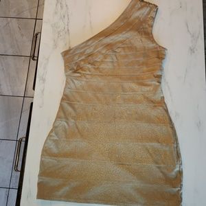 EXPRESS one shoulder party dress